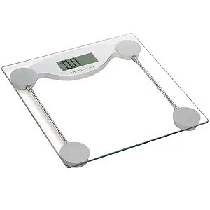 Balança Digital Corporal Vidro Academia Banheiro Até 180kg