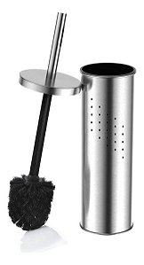 Escova Sanitária em Inox Com Cerdas Flexíveis Prática 38cm