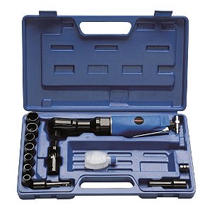 Chave Catraca Pneumatica De 1/2 + soquetes + maleta 8SE EDA
