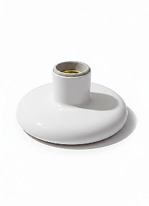 Plafon Branco para 1 Lâmpada Bocal E-27