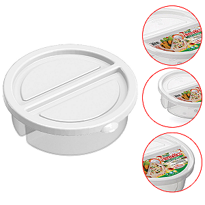Pote Para Alimentos Redondo com 2 Divisões 720ml PBPA Free