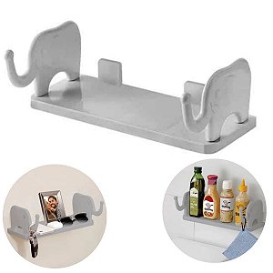 Suporte Organizador Prateleira Para Quarto Cozinha Banheiro