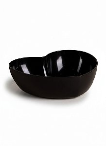 Bowl Coração Le Chef Preto 21x18x6cm Servir