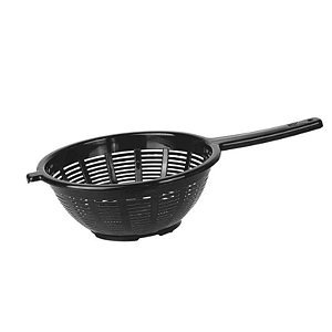 Escorredor Lava Tudo Plástico Multiuso BPA Free 38,5cm Preto