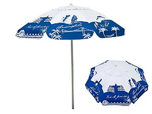 Guarda-Sol Bagum 1,80mts Listras Fashion Azul Mor