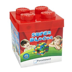 Super Blocos Lego 150 Pçs Paramount