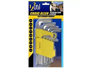 Chave Allen C/9 Pçs Pequeno FR10 UTIL