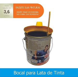 Bocal P/ Lata de Tinta de 3,6 litros Trioplast