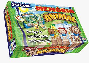 Jogo Educativo Infantil Memoria Animal Big Boy