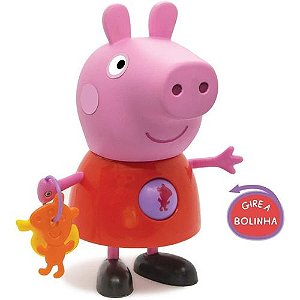 Boneco Infantil Peppa Pig Atividades 24cm 1097 Elka