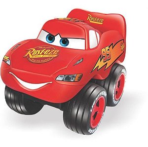 Carrinho Infantil Fofo Móvel Carros McQueen Líder Brinquedos