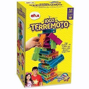 Jogo Brinquedo Infantil Terremoto Maria Clara e JP 1159 Elka