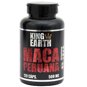 MACA PERUANA 120 CÁPSULAS - KING EARTH