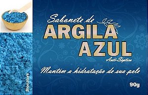 SABONETE NATURAL DE ARGILA AZUL 90G - BIONATURE