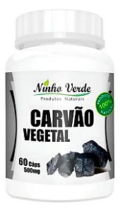 CARVÃO VEGETAL 500MG 60 CÁPSULAS - NINHO VERDE / FITO GREEN