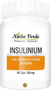 INSULINIUM 500MG 60 CÁPSULAS - NINHO VERDE