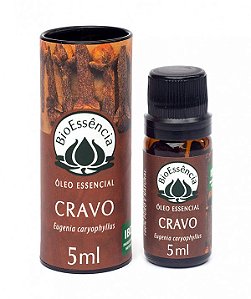 ÓLEO ESSENCIAL DE CRAVO 5ML - BIOESSÊNCIA