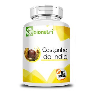 CASTANHA DA ÍNDIA 500MG 60 CÁPSULAS - BIONUTRI