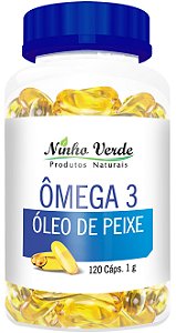 ÔMEGA 3 500MG 120 CÁPSULAS - NINHO VERDE