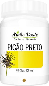 PICÃO PRETO 500MG 60 CÁPSULAS - NINHO VERDE