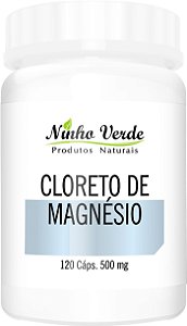 CLORETO DE MAGNÉSIO 500MG 120 CÁPSULAS - NINHO VERDE