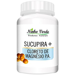 SUCUPIRA COM  CLORETO DE MAGNÉSIO 500MG 240 CÁPSULAS - NINHO VERDE