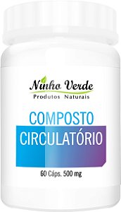 COMPOSTO CIRCULATÓRIO 500MG 60 CÁPSULAS - NINHO VERDE