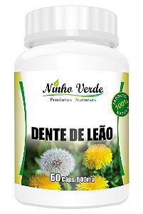 DENTE DE LEÃO 500MG 60 CÁPSULAS - NINHO VERDE