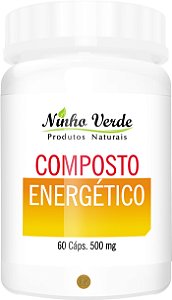 COMPOSTO ENERGÉTICO 500MG 60 CÁPSULAS - NINHO VERDE