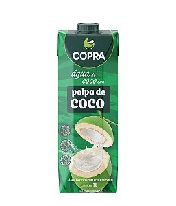 ÁGUA DE COCO COM POLPA DE COCO 1L - COPRA