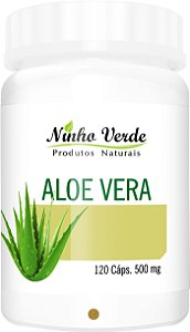 ALOE VERA 500MG 120 CÁPSULAS - NINHO VERDE