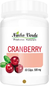 CRANBERRY 500MG 60 CÁPSULAS - NINHO VERDE