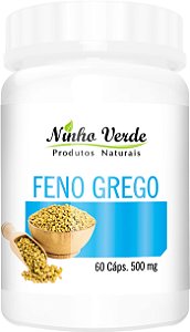FENO GREGO 500MG 60 CÁPSULAS - NINHO VERDE
