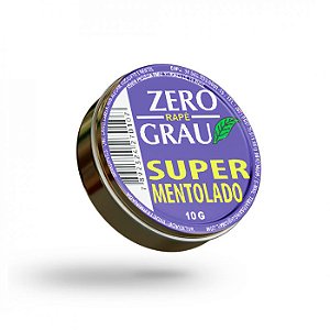 RAPÉ ZERO GRAU SUPER MENTOLADO 10G - XINGU