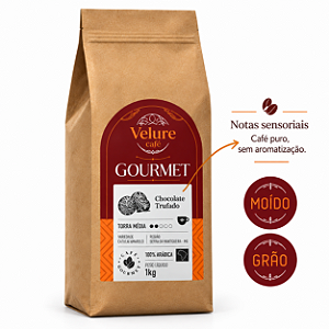 CAFÉ GOURMET TORRADO CERRADO MINEIRO 1KG - MOÍDO OU EM GRÃOS
