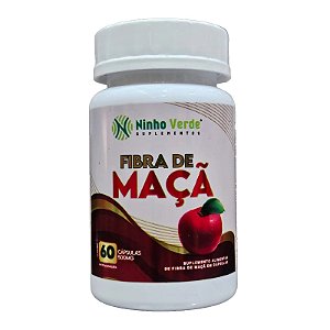 FIBRA DE MAÇA 60 CÁPS 500MG - NINHO VERDE