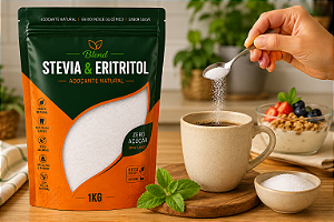 STÉVIA E ERITRITOL BLEND PURO 100% NATURAL