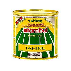 TAHINE PASTA DE GERGELIM 200G - ISTAMBUL