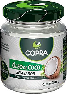 ÓLEO DE COCO SEM SABOR 200ML - COPRA