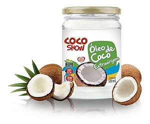 ÓLEO DE COCO EXTRA VIRGEM 500ML - COCO SHOW