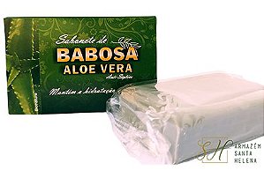 SABONETE NATURAL DE BABOSA - ALOE VERA 90G - BIONATURE