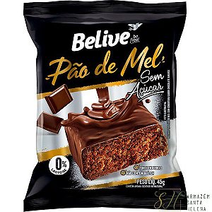 PÃO DE MEL ZERO 45G - BELIVE