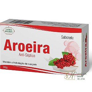 SABONETE NATURAL DE AROEIRA 90G - LIANDA NATURAL