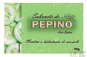 SABONETE NATURAL DE PEPINO 90G - BIONATURE