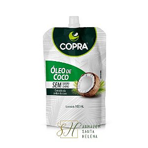 ÓLEO DE COCO SEM SABOR POUCH 100ML - COPRA