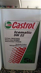CASTROL ICEMATIC SW 22  5L OLEO PRA REFRIGERAÇAO