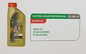 CASTROL EDGE EC 0W20 1L