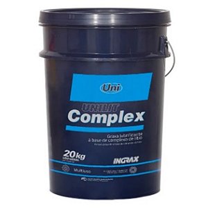 INGRAX UNILIT COMPLEX 20KG GRAXA MULTIUSO COMPLEXO DE LITIO