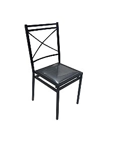 Cadeira ferro preta