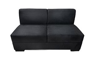 Sofá módulo preto